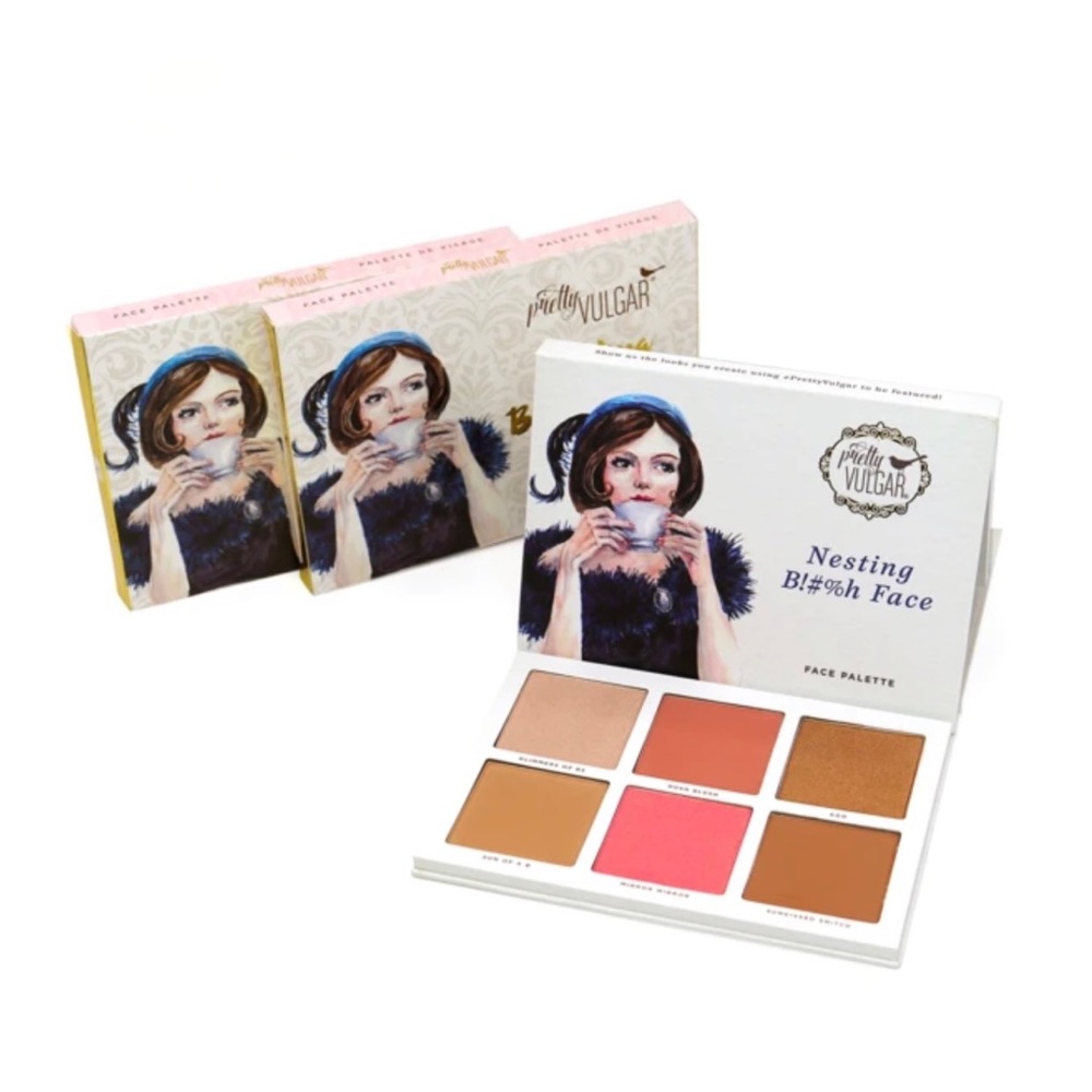 Pretty Vulgar Nesting B###H Face Palette